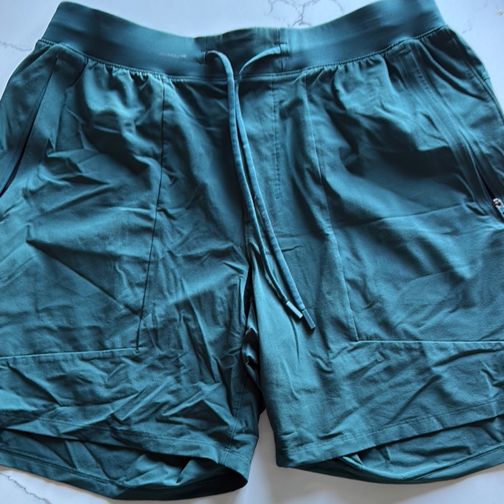 Teal Athletic Shorts